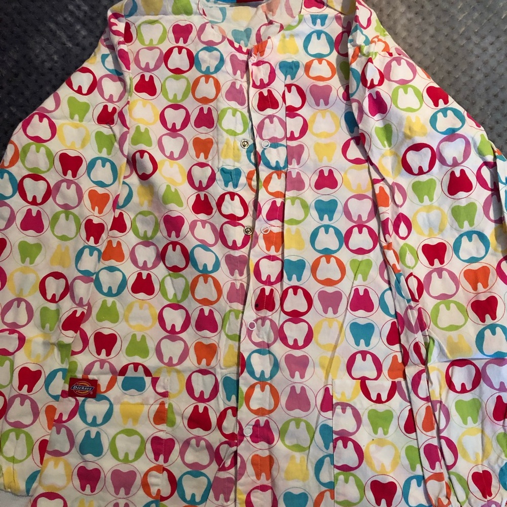 Dickies scrub jacket